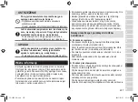 Preview for 227 page of Panasonic ES-LV6U Operating Instructions Manual