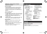 Preview for 248 page of Panasonic ES-LV6U Operating Instructions Manual