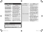 Preview for 254 page of Panasonic ES-LV6U Operating Instructions Manual