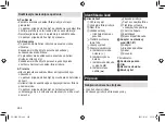 Preview for 266 page of Panasonic ES-LV6U Operating Instructions Manual