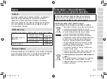 Preview for 275 page of Panasonic ES-LV6U Operating Instructions Manual