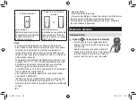 Preview for 306 page of Panasonic ES-LV6U Operating Instructions Manual