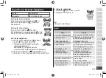 Preview for 329 page of Panasonic ES-LV6U Operating Instructions Manual