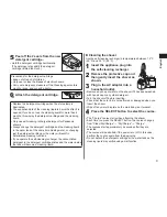 Preview for 9 page of Panasonic ES-LV81-K Operating Instructions Manual