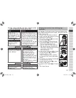 Preview for 23 page of Panasonic ES-LV81 Operating Instructions Manual