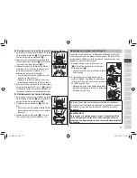 Preview for 37 page of Panasonic ES-LV81 Operating Instructions Manual