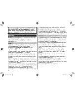 Preview for 40 page of Panasonic ES-LV81 Operating Instructions Manual