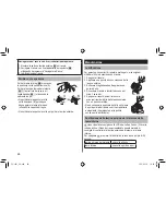 Preview for 48 page of Panasonic ES-LV81 Operating Instructions Manual