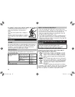 Preview for 50 page of Panasonic ES-LV81 Operating Instructions Manual