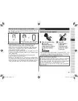 Preview for 55 page of Panasonic ES-LV81 Operating Instructions Manual