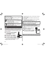 Preview for 66 page of Panasonic ES-LV81 Operating Instructions Manual