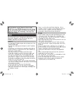 Preview for 76 page of Panasonic ES-LV81 Operating Instructions Manual