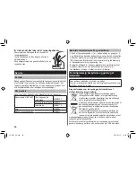 Preview for 86 page of Panasonic ES-LV81 Operating Instructions Manual