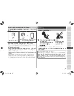 Preview for 103 page of Panasonic ES-LV81 Operating Instructions Manual