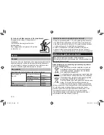 Preview for 110 page of Panasonic ES-LV81 Operating Instructions Manual