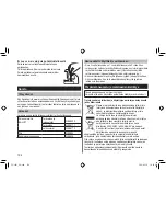 Preview for 134 page of Panasonic ES-LV81 Operating Instructions Manual