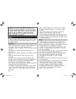 Preview for 136 page of Panasonic ES-LV81 Operating Instructions Manual