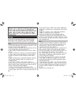 Preview for 160 page of Panasonic ES-LV81 Operating Instructions Manual