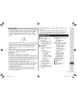 Preview for 161 page of Panasonic ES-LV81 Operating Instructions Manual