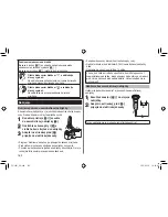 Preview for 162 page of Panasonic ES-LV81 Operating Instructions Manual