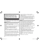 Preview for 172 page of Panasonic ES-LV81 Operating Instructions Manual