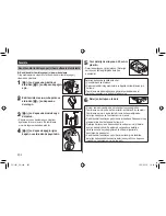 Preview for 202 page of Panasonic ES-LV81 Operating Instructions Manual