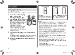 Preview for 14 page of Panasonic ES-LV97 Operating Instructions Manual