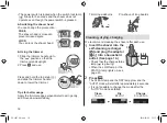 Preview for 18 page of Panasonic ES-LV97 Operating Instructions Manual