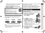 Preview for 19 page of Panasonic ES-LV97 Operating Instructions Manual