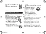 Preview for 22 page of Panasonic ES-LV97 Operating Instructions Manual