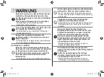 Preview for 38 page of Panasonic ES-LV97 Operating Instructions Manual