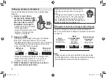 Preview for 78 page of Panasonic ES-LV97 Operating Instructions Manual