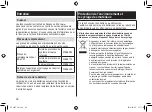 Preview for 90 page of Panasonic ES-LV97 Operating Instructions Manual