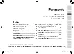 Preview for 93 page of Panasonic ES-LV97 Operating Instructions Manual