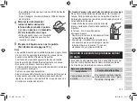 Preview for 111 page of Panasonic ES-LV97 Operating Instructions Manual