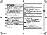 Preview for 127 page of Panasonic ES-LV97 Operating Instructions Manual