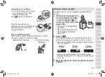 Preview for 135 page of Panasonic ES-LV97 Operating Instructions Manual