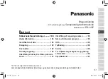 Preview for 181 page of Panasonic ES-LV97 Operating Instructions Manual