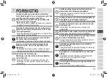 Preview for 187 page of Panasonic ES-LV97 Operating Instructions Manual