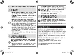 Preview for 188 page of Panasonic ES-LV97 Operating Instructions Manual