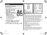 Preview for 190 page of Panasonic ES-LV97 Operating Instructions Manual