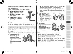 Preview for 191 page of Panasonic ES-LV97 Operating Instructions Manual