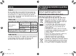 Preview for 206 page of Panasonic ES-LV97 Operating Instructions Manual