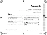 Preview for 209 page of Panasonic ES-LV97 Operating Instructions Manual