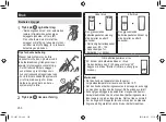 Preview for 250 page of Panasonic ES-LV97 Operating Instructions Manual