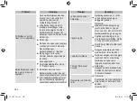 Preview for 262 page of Panasonic ES-LV97 Operating Instructions Manual