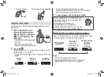 Preview for 278 page of Panasonic ES-LV97 Operating Instructions Manual