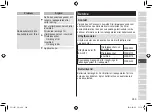 Preview for 289 page of Panasonic ES-LV97 Operating Instructions Manual