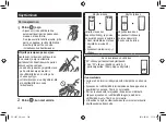 Preview for 304 page of Panasonic ES-LV97 Operating Instructions Manual