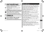 Preview for 327 page of Panasonic ES-LV97 Operating Instructions Manual